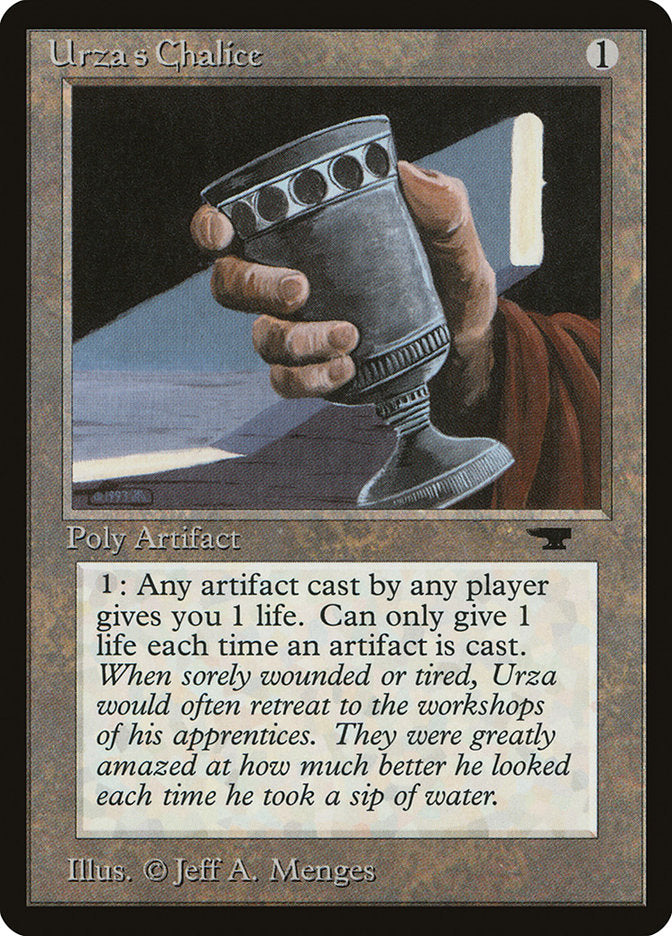 Urza's Chalice [Antiquities] | Chromatic Games