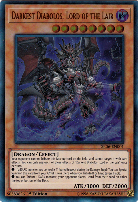 Darkest Diabolos, Lord of the Lair [SR06-EN001] Ultra Rare | Chromatic Games