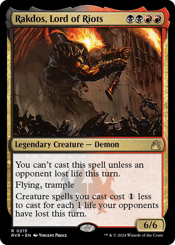 Rakdos, Lord of Riots [Ravnica Remastered] | Chromatic Games