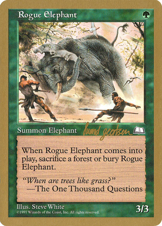 Rogue Elephant (Svend Geertsen) [World Championship Decks 1997] | Chromatic Games