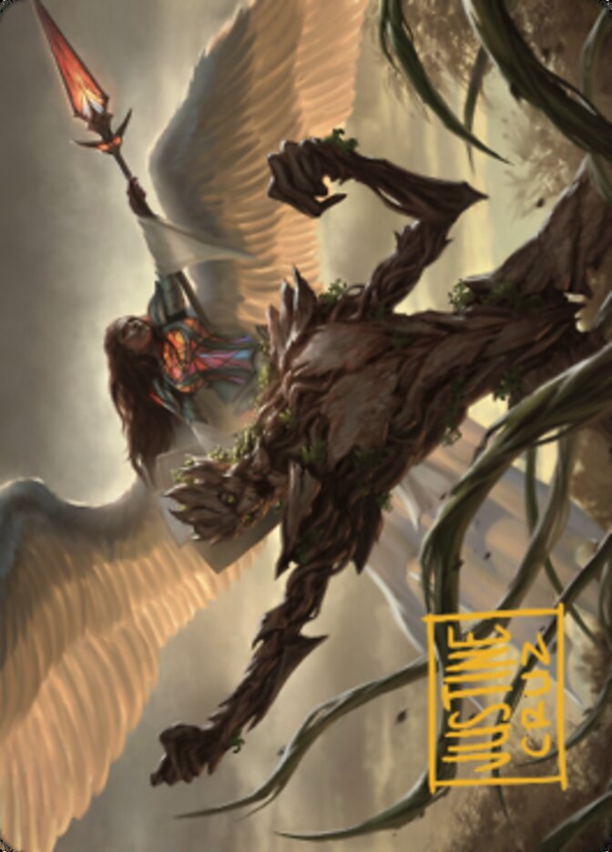 Strength of the Coalition Art Card (Gold-Stamped Signature) [Dominaria United Art Series] | Chromatic Games