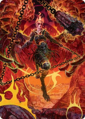 Zariel, Archduke of Avernus Art Card [Dungeons & Dragons: Adventures in the Forgotten Realms Art Series] | Chromatic Games