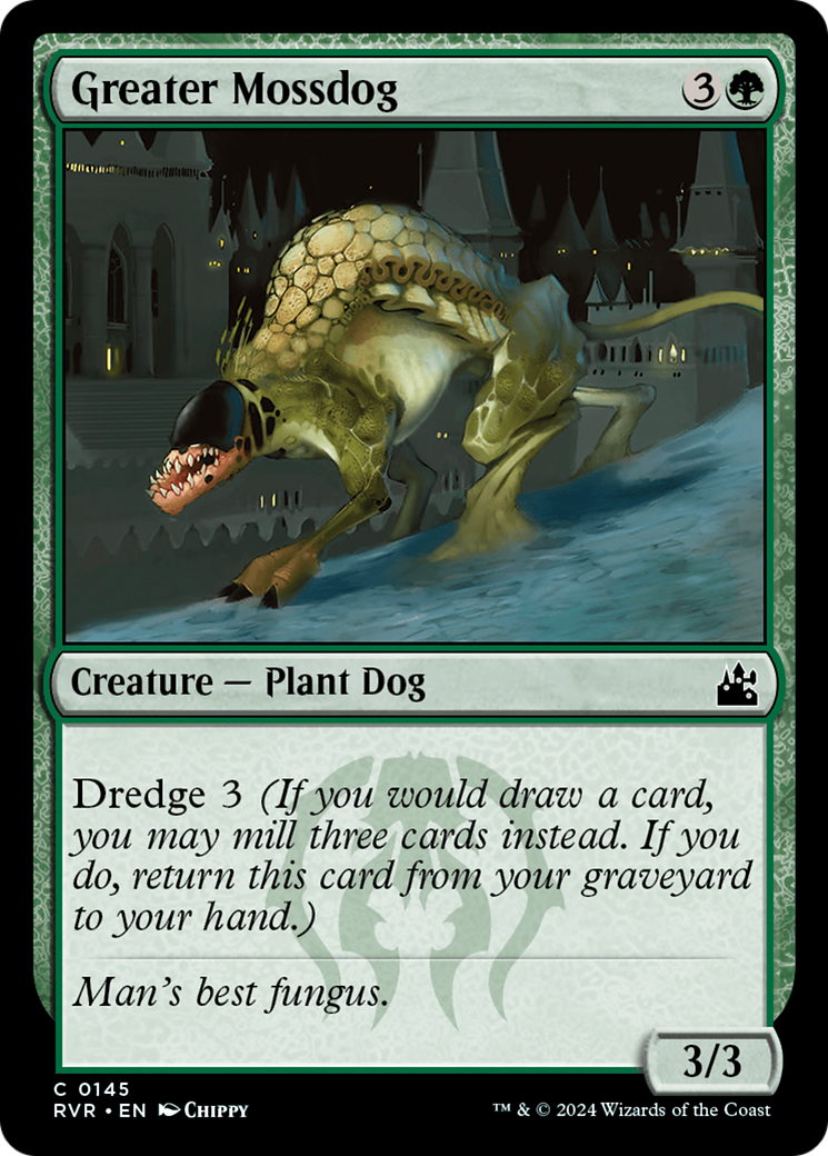 Greater Mossdog [Ravnica Remastered] | Chromatic Games