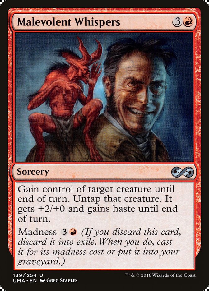 Malevolent Whispers [Ultimate Masters] | Chromatic Games