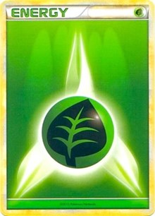 Grass Energy (2010 Unnumbered HGSS Style Non-Holo) [League & Championship Cards] | Chromatic Games