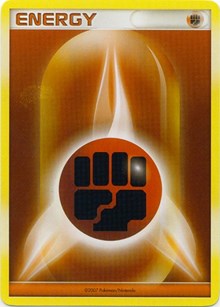 Fighting Energy (2007 Unnumbered D/P Style Non-Holo) [League & Championship Cards] | Chromatic Games