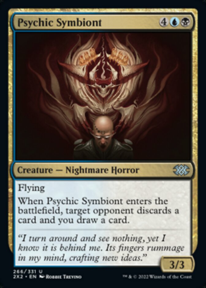 Psychic Symbiont [Double Masters 2022] | Chromatic Games