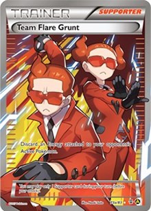 Team Flare Grunt - 73a/83 [Alternate Art Promos] | Chromatic Games