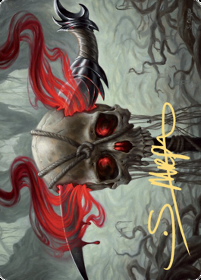 Mind Carver Art Card (Gold-Stamped Signature) [Zendikar Rising Art Series] | Chromatic Games