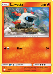 Larvesta (12/73) [Sun & Moon: Shining Legends] | Chromatic Games