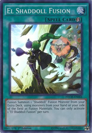 El Shaddoll Fusion [NECH-EN064] Super Rare | Chromatic Games