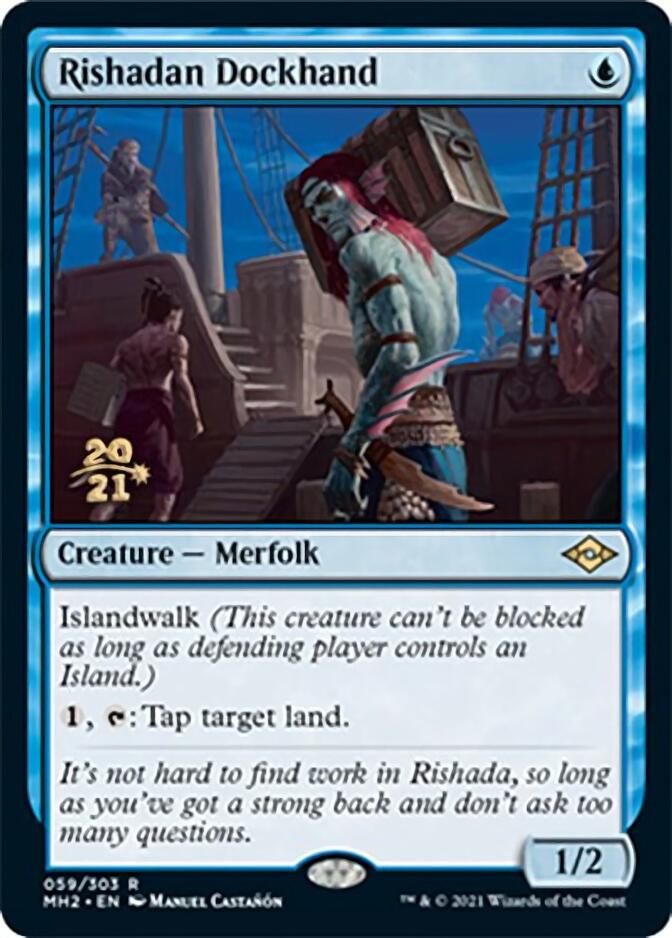 Rishadan Dockhand [Modern Horizons 2 Prerelease Promos] | Chromatic Games