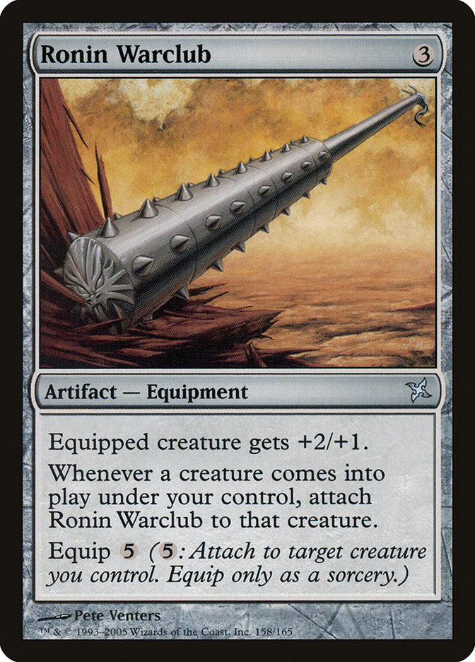Ronin Warclub [Betrayers of Kamigawa] | Chromatic Games