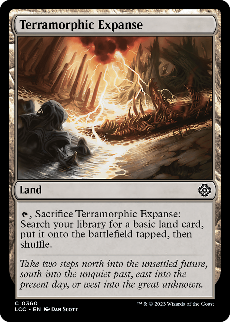 Terramorphic Expanse [The Lost Caverns of Ixalan Commander] | Chromatic Games