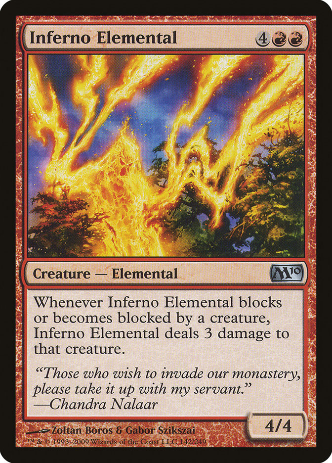 Inferno Elemental [Magic 2010] | Chromatic Games