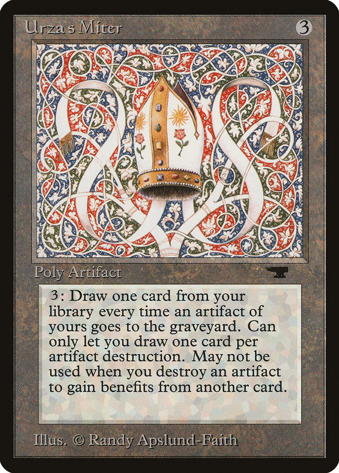 Urza's Miter [Antiquities] | Chromatic Games