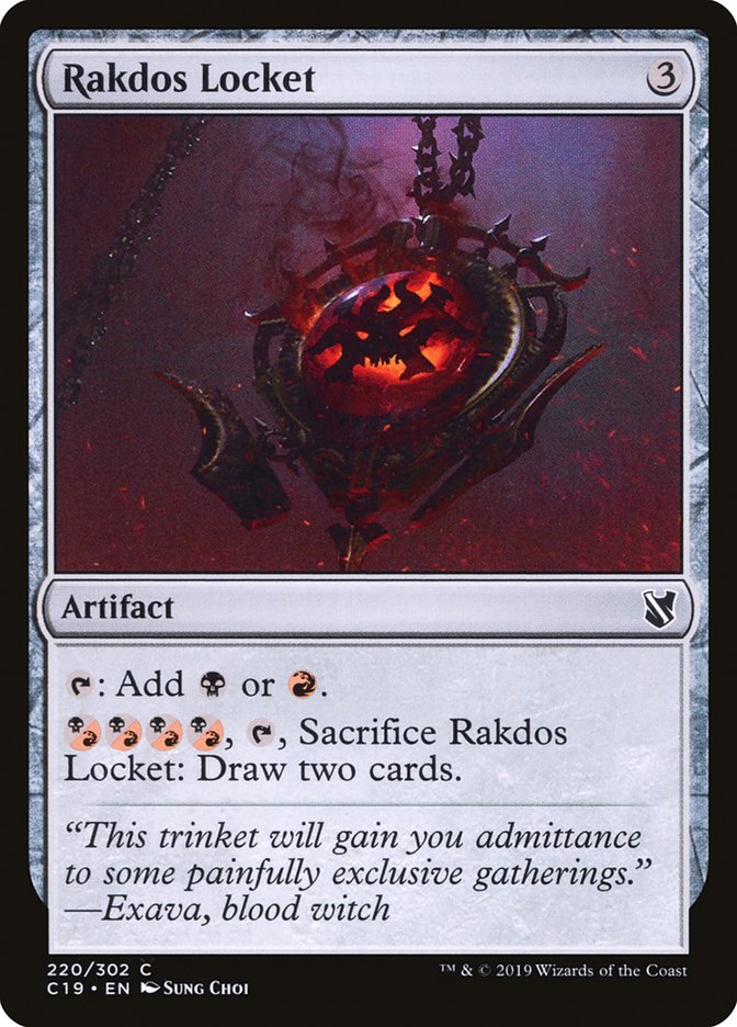 Rakdos Locket [Commander 2019] | Chromatic Games