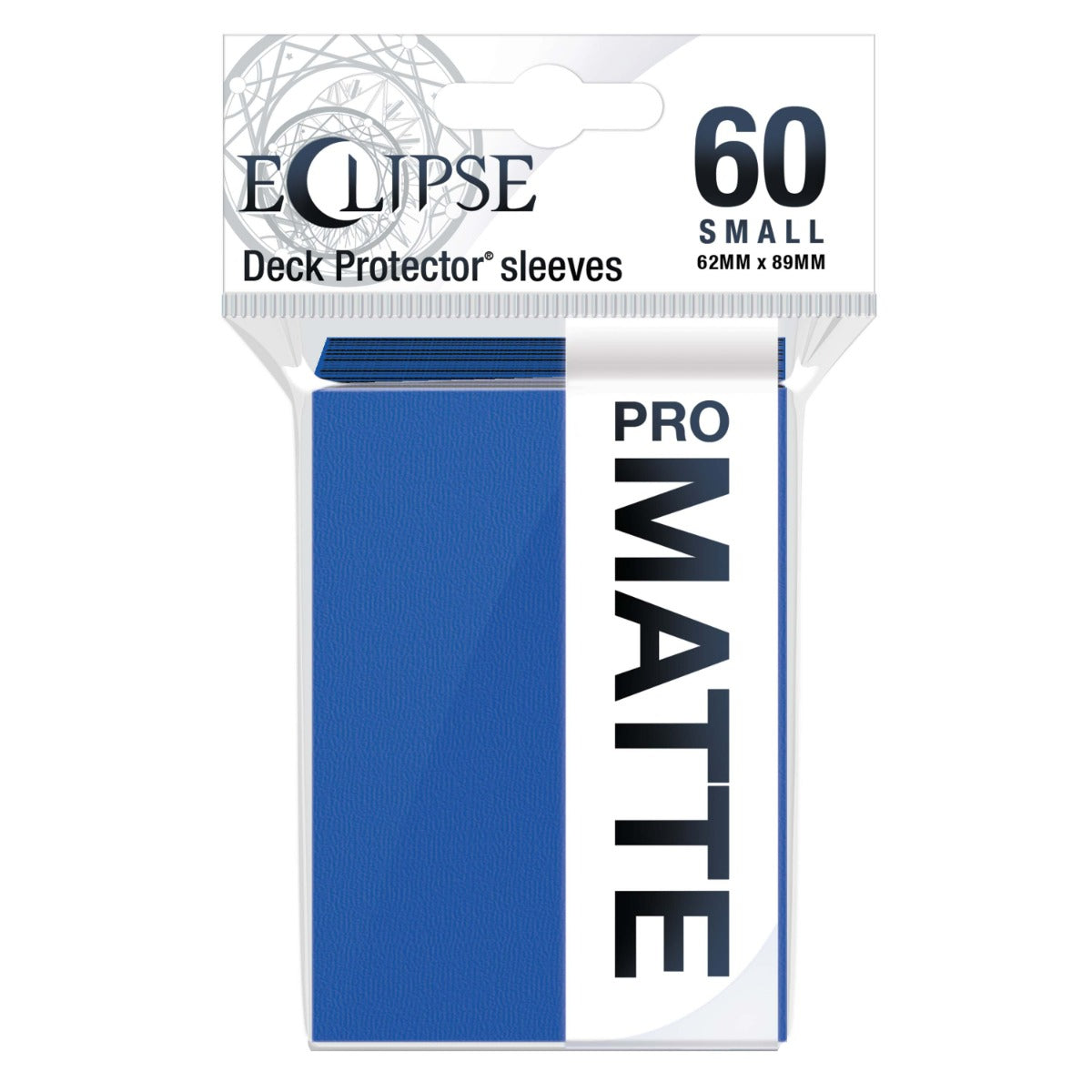 Eclipse Matte Japanese Size Sleeves 60 pack Pacific Blue | Chromatic Games