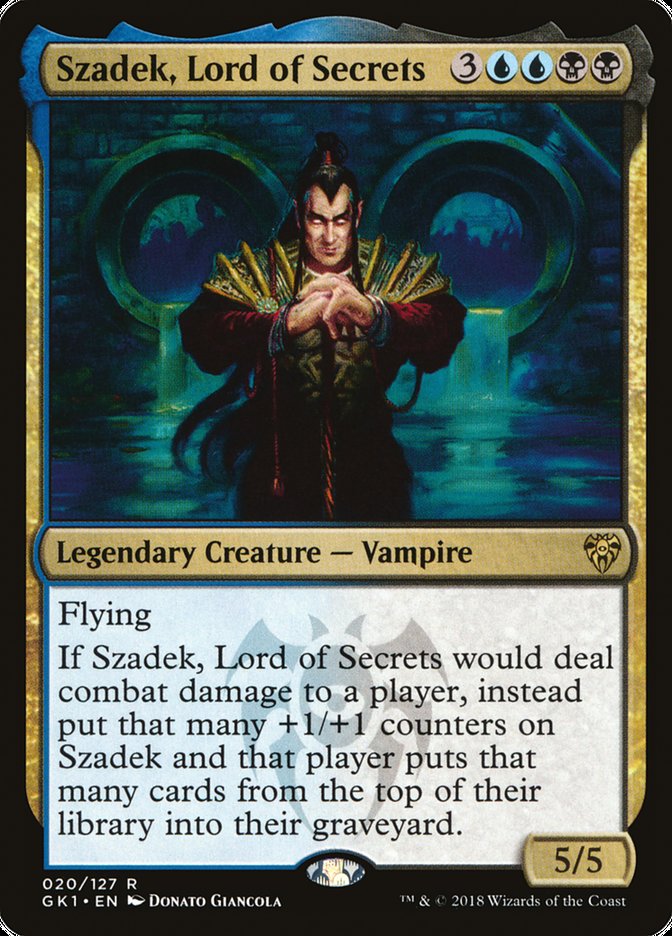 Szadek, Lord of Secrets [Guilds of Ravnica Guild Kit] | Chromatic Games