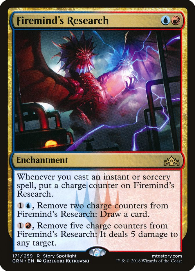 Firemind's Research [Guilds of Ravnica] | Chromatic Games