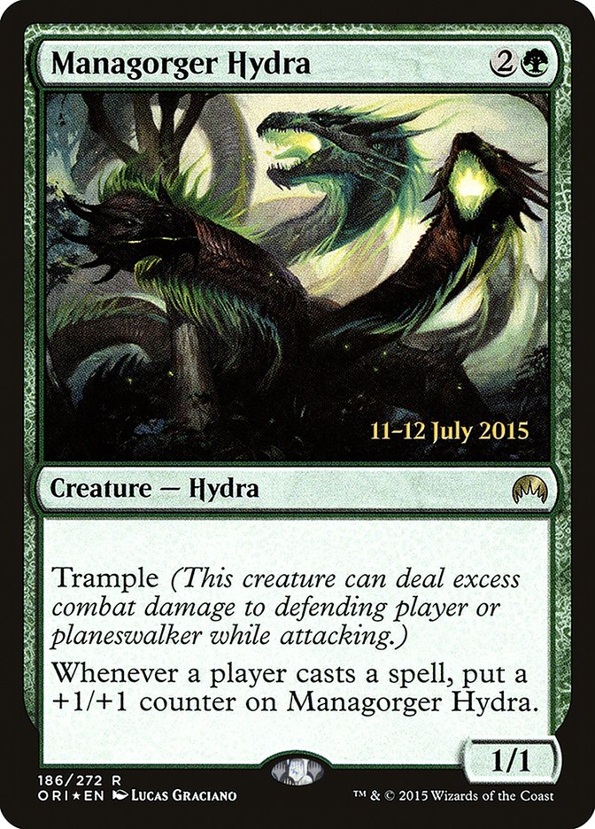 Managorger Hydra [Magic Origins Prerelease Promos] | Chromatic Games