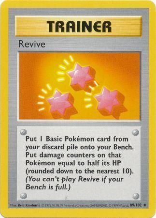 Revive [Base Set (Shadowless)] | Chromatic Games