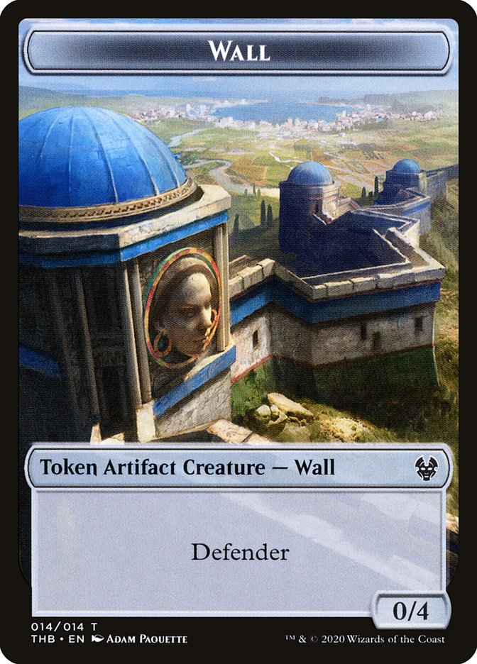 Wall Token [Theros Beyond Death Tokens] | Chromatic Games