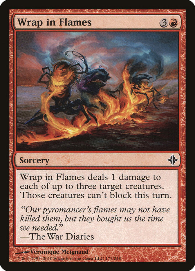 Wrap in Flames [Rise of the Eldrazi] | Chromatic Games