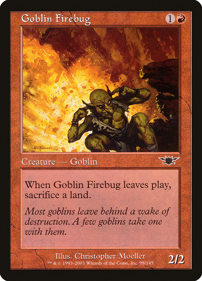 Goblin Firebug [Legions] | Chromatic Games