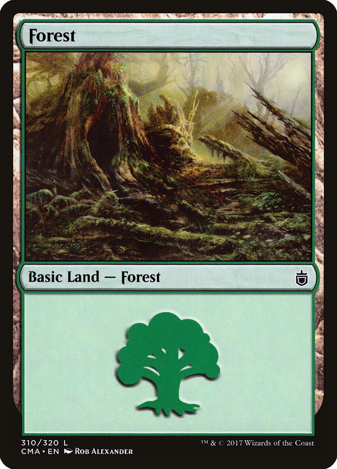 Forest (310) [Commander Anthology] | Chromatic Games