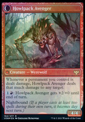 Ill-Tempered Loner // Howlpack Avenger [Innistrad: Crimson Vow Prerelease Promos] | Chromatic Games