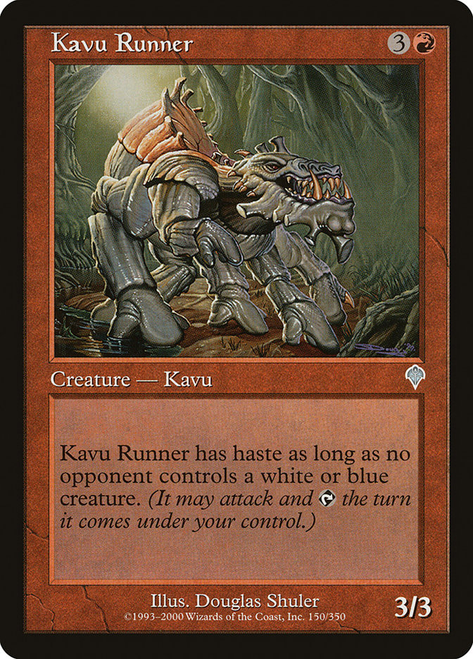 Kavu Runner [Invasion] | Chromatic Games