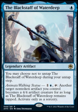 The Blackstaff of Waterdeep (Promo Pack) [Dungeons & Dragons: Adventures in the Forgotten Realms Promos] | Chromatic Games