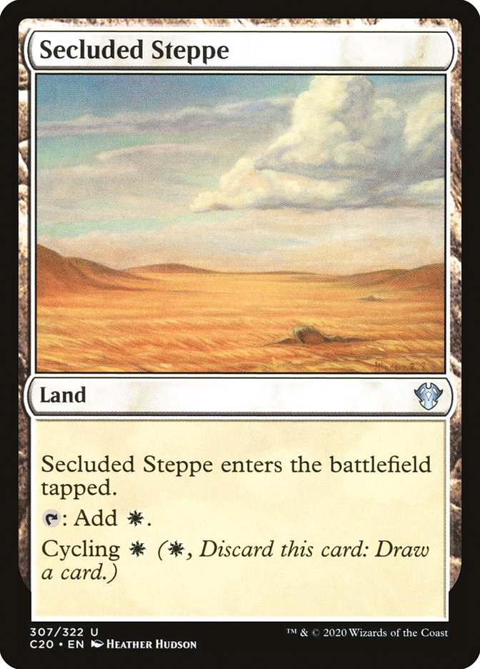 Secluded Steppe [Commander 2020] | Chromatic Games