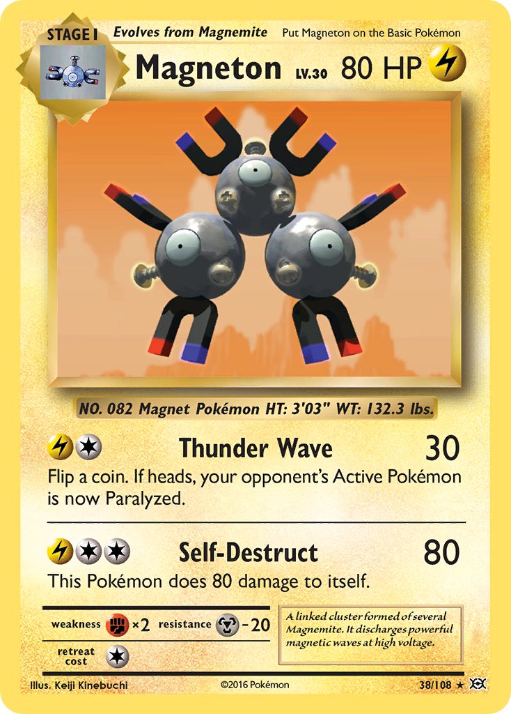 Magneton (XY Evolutions) [Theme Deck Exclusives] | Chromatic Games