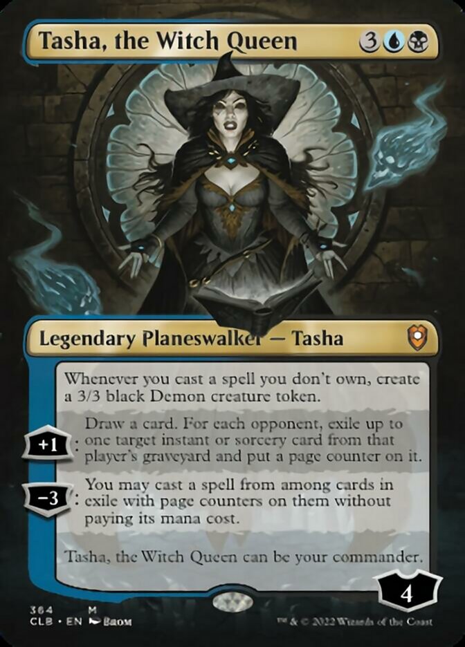 Tasha, the Witch Queen (Borderless) [Commander Legends: Battle for Baldur's Gate] | Chromatic Games