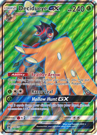 Decidueye GX (SM Black Star Promos) (SM37) [Jumbo Cards] | Chromatic Games