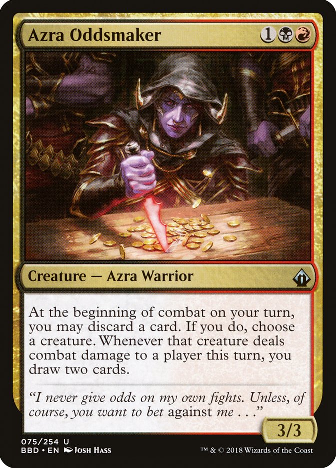 Azra Oddsmaker [Battlebond] | Chromatic Games