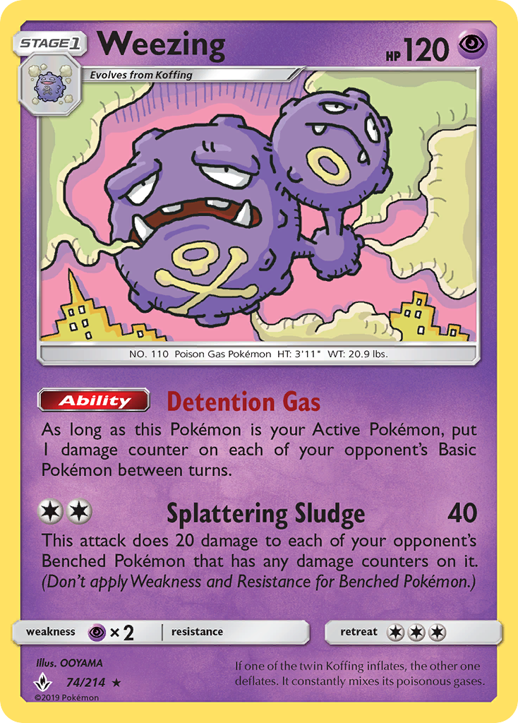 Weezing [Unbroken Bonds] | Chromatic Games