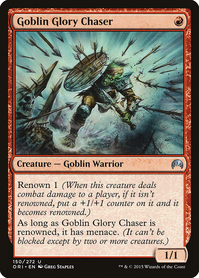 Goblin Glory Chaser [Magic Origins] | Chromatic Games