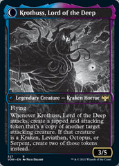 Runo Stromkirk // Krothuss, Lord of the Deep (Showcase Eternal Night) [Innistrad: Crimson Vow] | Chromatic Games