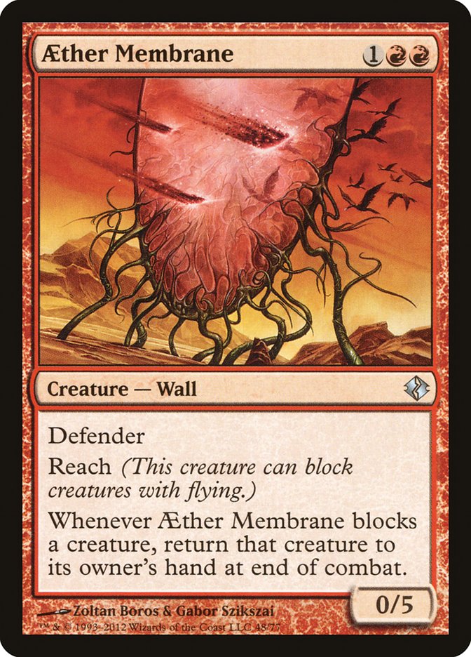 Aether Membrane [Duel Decks: Venser vs. Koth] | Chromatic Games