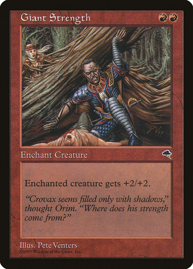 Giant Strength [Tempest] | Chromatic Games