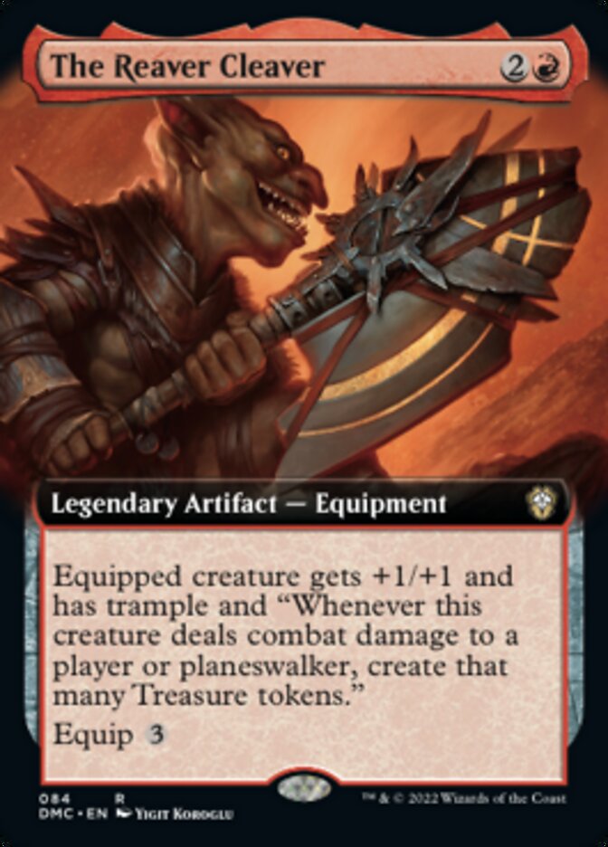 The Reaver Cleaver (Extended Art) [Dominaria United Commander] | Chromatic Games