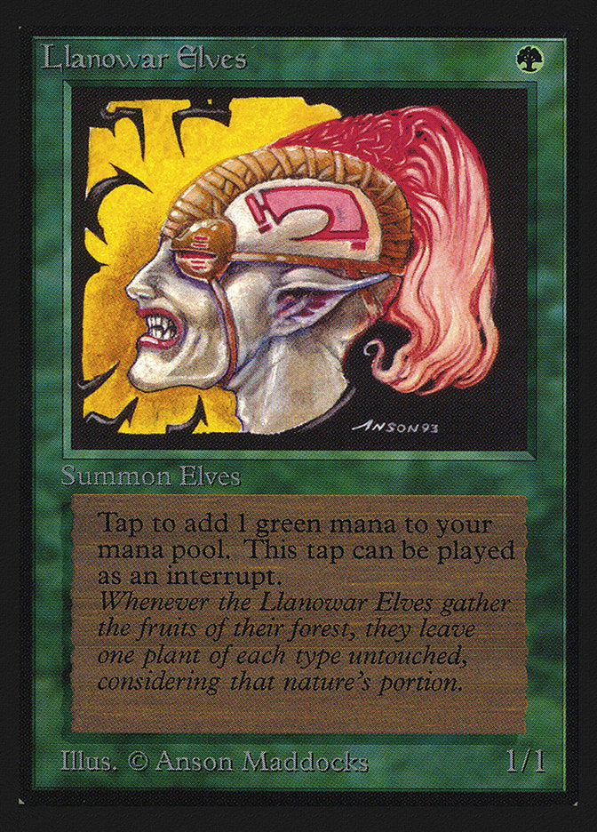 Llanowar Elves [Collectors' Edition] | Chromatic Games