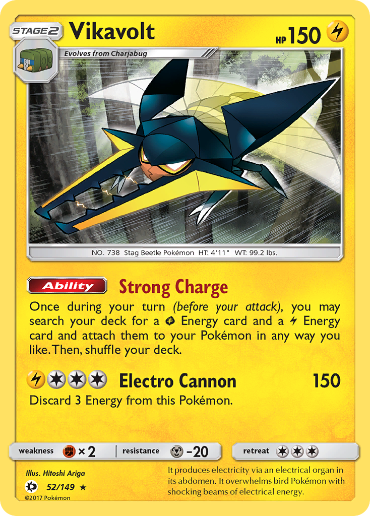 Vikavolt (52/149) [Sun & Moon: Base Set] | Chromatic Games