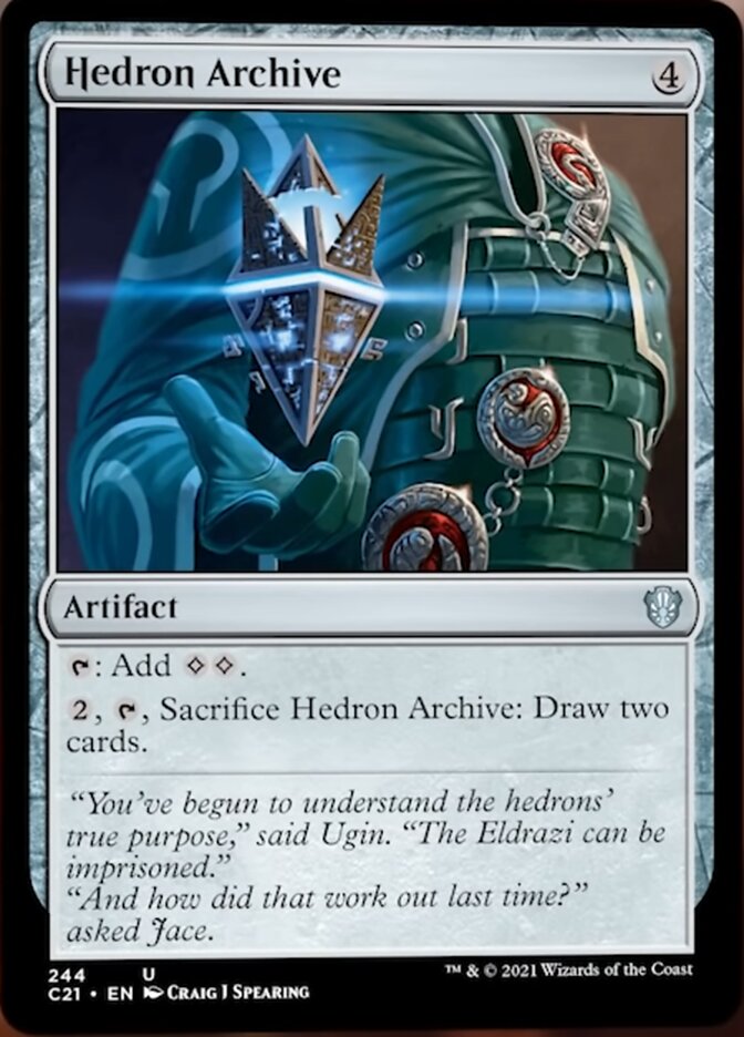 Hedron Archive [Commander 2021] | Chromatic Games