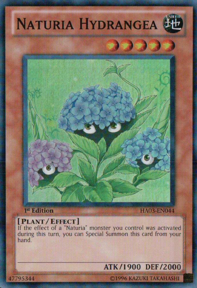 Naturia Hydrangea [HA03-EN044] Super Rare | Chromatic Games