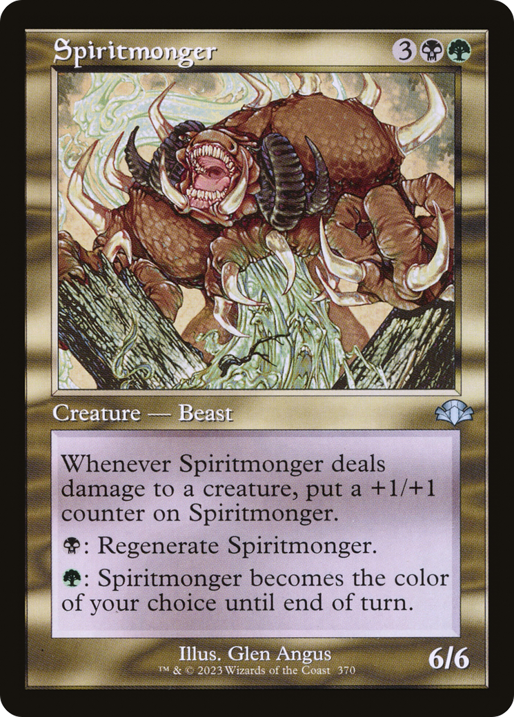 Spiritmonger (Retro) [Dominaria Remastered] | Chromatic Games