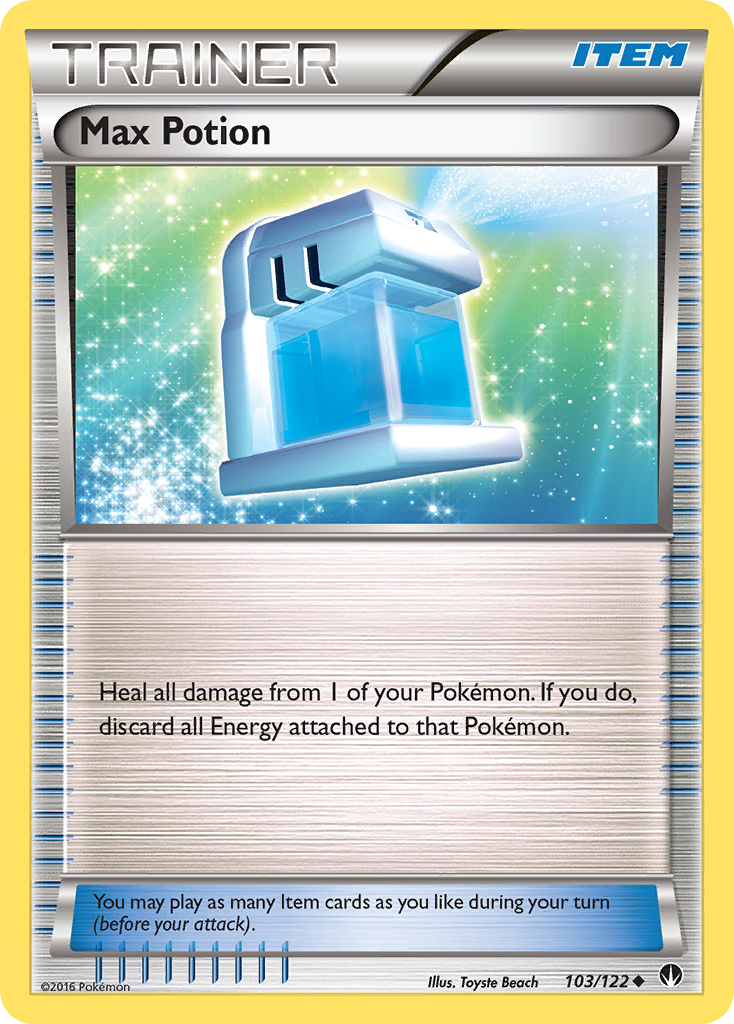 Max Potion (103/122) [XY: BREAKpoint] | Chromatic Games